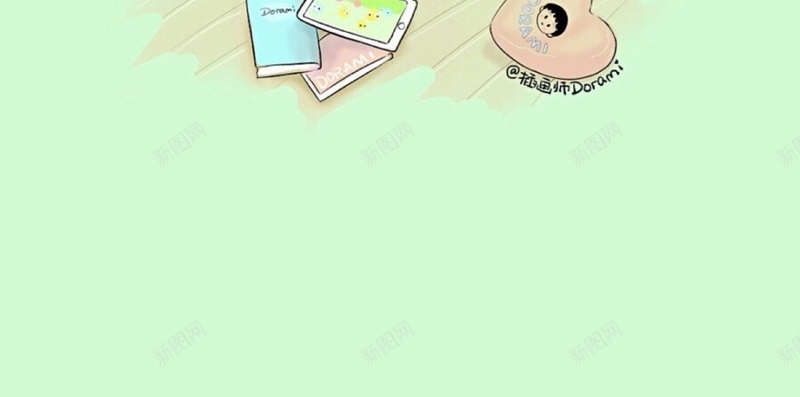 文字控可爱小女孩吃饭h5背景jpg设计背景_新图网 https://ixintu.com 小女孩 文字控 卡通 吃饭 绿色 卡哇伊 H5 h5 童趣 手绘