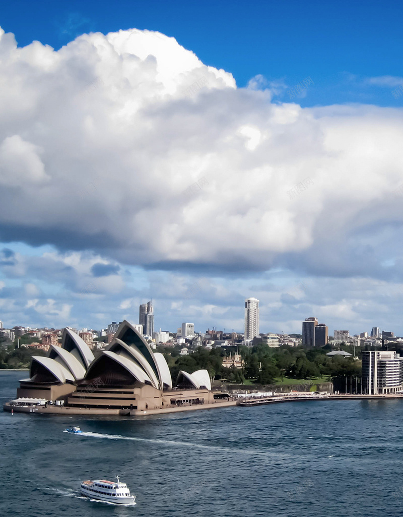 蓝天海面悉尼旅游H5背景jpg设计背景_新图网 https://ixintu.com 蓝天 海面 悉尼 旅游 风景 H5 大气 摄影