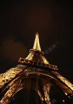 我们去旅游吧巴黎旅游海报背景素材高清图片