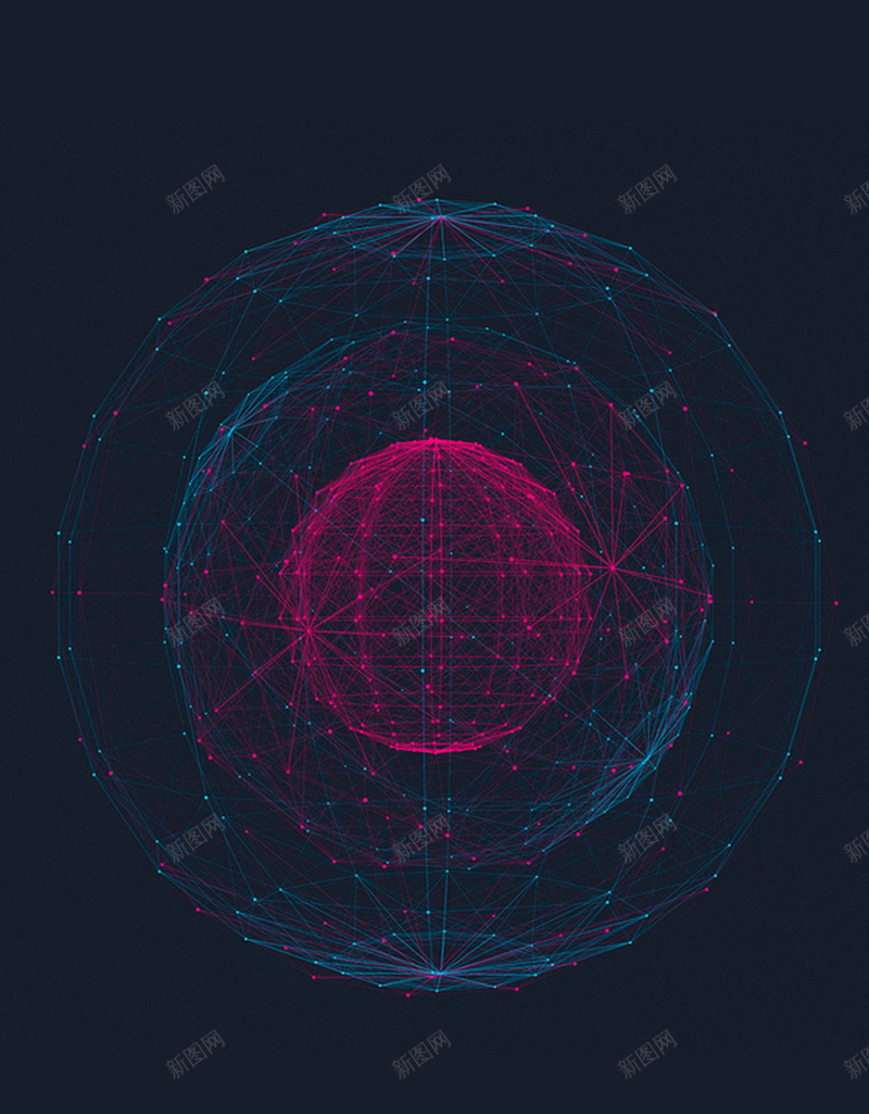 炫酷科技感H5背景jpg设计背景_新图网 https://ixintu.com 唯美 商务 梦幻 炫酷 科技 科幻