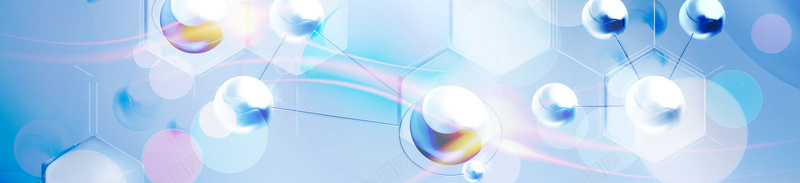 科技海报背景jpg设计背景_新图网 https://ixintu.com 海报banner 蓝色背景 分子 科技 球 科技感 科技风 高科技