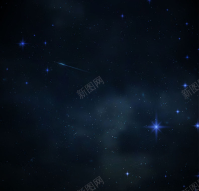 暗夜星空设计矢量背景素材背景