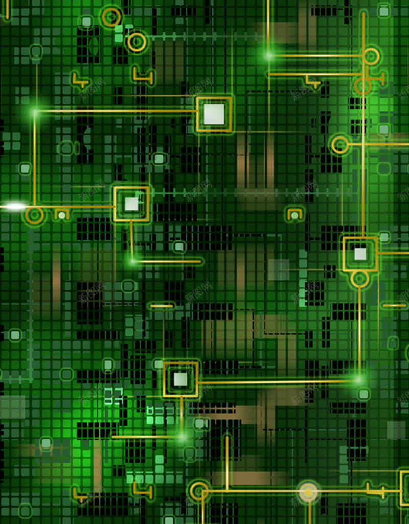 数字矩阵绿色科技数据h5素材背景jpg设计背景_新图网 https://ixintu.com 数字 矩阵 绿色 科技 数据 黄色 交叉 h5素材背景 质感 纹理