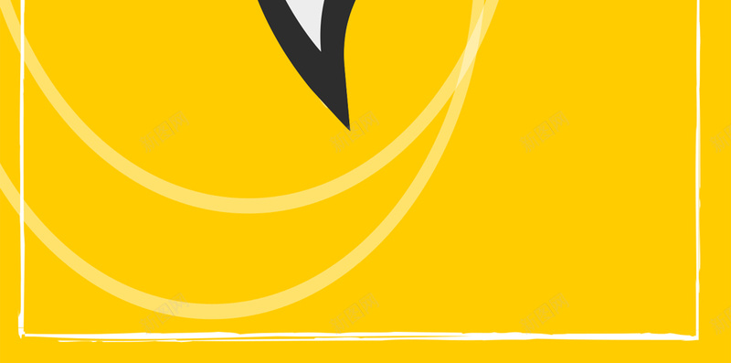 黄色对话框背景jpg设计背景_新图网 https://ixintu.com 其他 圆圈 底纹 简约 黄色 H5背景