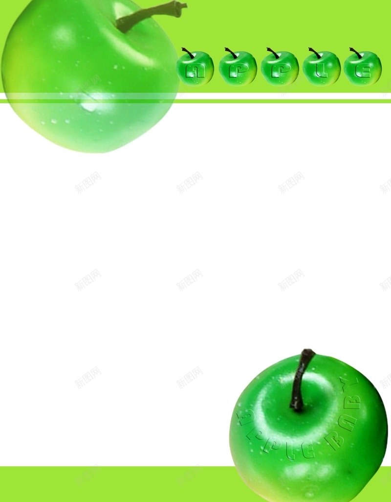 绿色苹果创意海报背景psd设计背景_新图网 https://ixintu.com 创意 水果 清新 绿色 苹果 扁平 广告 海报 背景