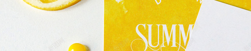 夏季黄色清新柠檬片psd设计背景_新图网 https://ixintu.com 夏季 柠檬 食品 饮料 黄色 简约 扁平 创意 海报 背景