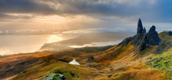 苏格兰海报高地和岛屿高清图片