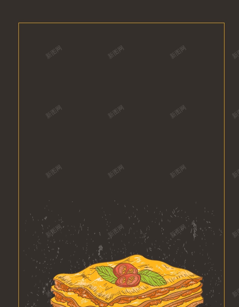 创意手绘意面美食jpg设计背景_新图网 https://ixintu.com 创意 意面 手绘 美食 食物 插画 简约 扁平