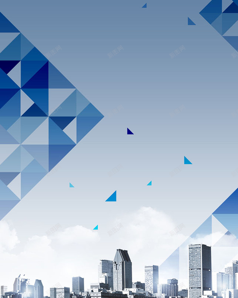 蓝色科技城市商务办公海报jpg设计背景_新图网 https://ixintu.com 办公 商务 城市 科技 蓝色 商务海报 蓝色科技 未来 金融 贸易