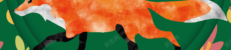卡通手绘野生动物psd设计背景_新图网 https://ixintu.com 卡通海报 手绘海报 文艺海报 清新 卡通动物 动物海报 动物背景 野生动物