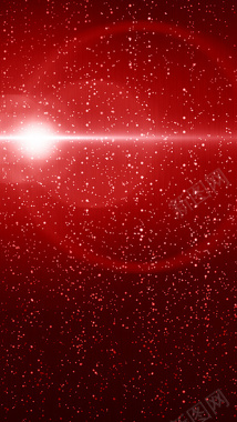 闪烁星空红色商务H5背景素材背景