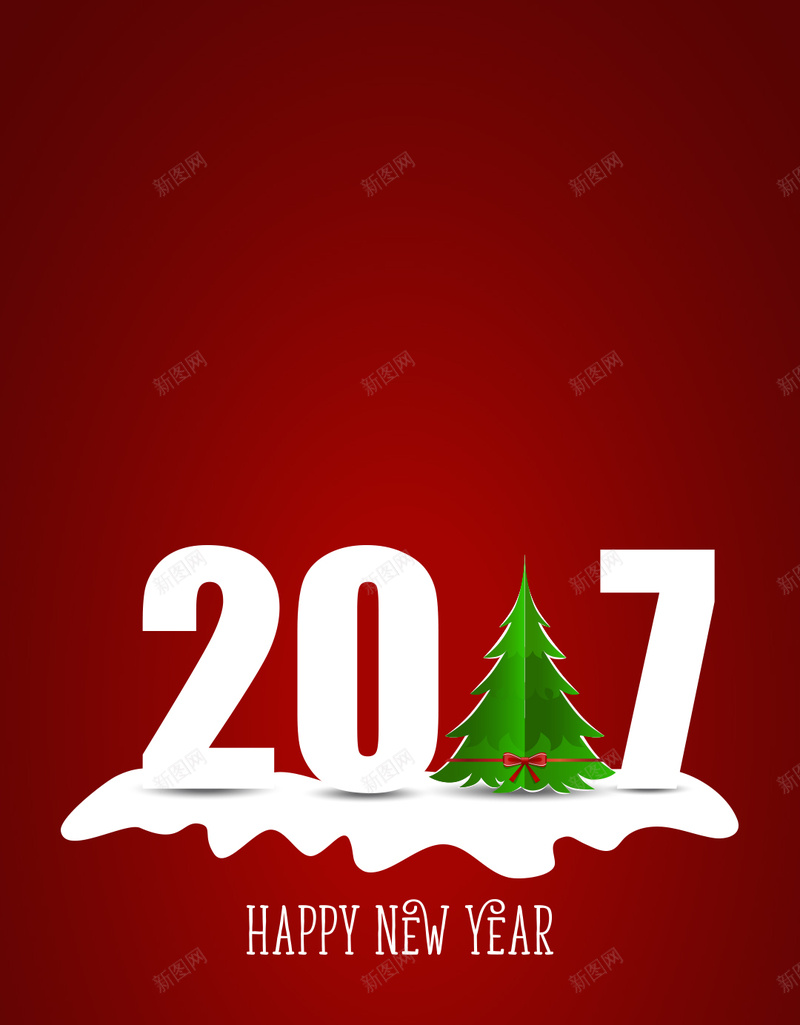 新年圣诞树雪新年文字背景psd设计背景_新图网 https://ixintu.com 圣诞树 文字 新年 背景 新年圣诞树雪新年文字背景