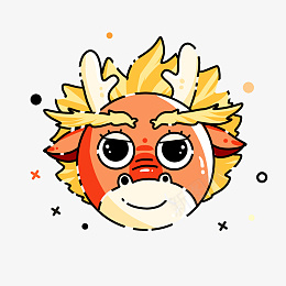mbe风格生肖卡通龙png免抠素材_新图网 https://ixintu.com mbe 风格 生肖 卡通