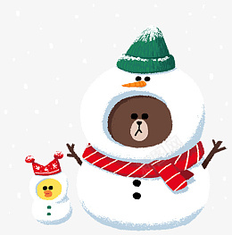 圣诞节雪人卡通小装饰元素png免抠素材_新图网 https://ixintu.com 圣诞节 卡通 小装饰 元素