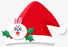 圣诞节帽子卡通装饰元素png免抠素材_新图网 https://ixintu.com 圣诞节 卡通 装饰 元素