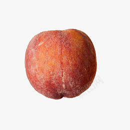 单个的红色大桃子png免抠素材_新图网 https://ixintu.com 桃子 吃的 夏日 水果