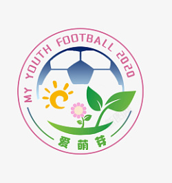萌新粉足球俱乐部logo高清图片