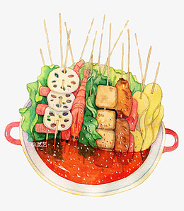 手绘卡通食物插画png免抠素材_新图网 https://ixintu.com 手绘 卡通 食物 插画