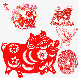 全家福剪纸真png免抠素材_新图网 https://ixintu.com 全 家 福 剪