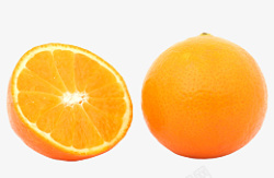 新鲜水果橙子切开橙子素材