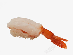 日式甜虾寿司素材