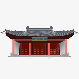 古代亭台楼阁中国古建筑门头png免抠素材_新图网 https://ixintu.com 古代 亭台 楼阁 中国古建筑门头