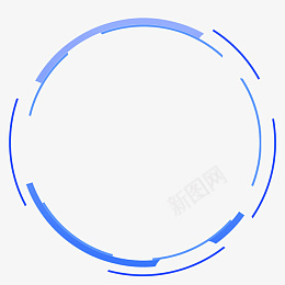 几何圆形pngpng免抠素材_新图网 https://ixintu.com 几何 边框 轮转动画 科技