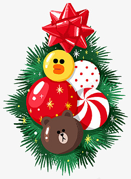 圣诞节卡通点缀装饰元素png免抠素材_新图网 https://ixintu.com 圣诞节 卡通 装饰 元素