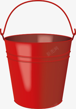 红色小桶红色小桶高清图片