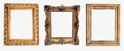 方形华丽相框欧式花纹浮雕实木相片框高清图片