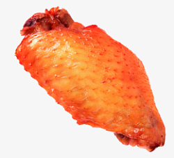 鸡的腿蜜汁香辣鸡翅高清图片