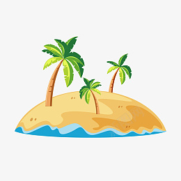 南方夏季沙滩边的椰子树png免抠素材_新图网 https://ixintu.com 南方 夏季 沙滩 椰子树