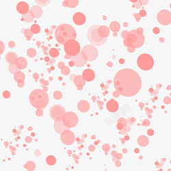 红色小圆点红色半透明点状图案高清图片