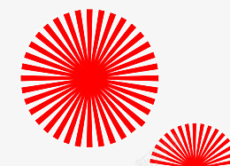 红色放射线条png免抠素材_新图网 https://ixintu.com 圆形 线条 单个 中国