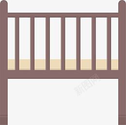 婴儿床卡通手绘png_新图网 https://ixintu.com 婴儿床 手绘 卡通 元素