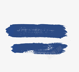 蓝色简约画笔元素png免抠素材_新图网 https://ixintu.com 素描笔刷 经典蓝色 水彩笔 刷刷 刷子 涂鸦 笔刷 笔触 蓝刷 蓝色