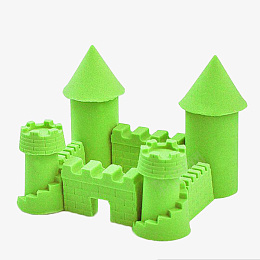 太空沙城堡绿色png免抠素材_新图网 https://ixintu.com 太空沙 城堡 绿色 玩具