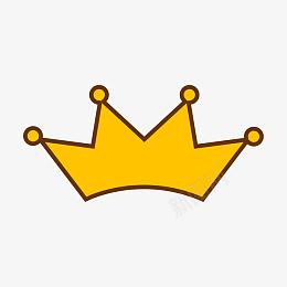 金色矢量皇冠手绘素材png免抠素材_新图网 https://ixintu.com vip 扁平 手账 权利 海报 王冠 皇冠 荣誉 金色 黄色