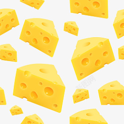 奶酪切片食物三角形纹理效果素材