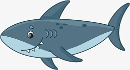 卡通高清PNG鲨鱼图片3png免抠素材_新图网 https://ixintu.com 卡通 高清 PNG 鲨鱼 图片