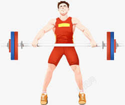 举重运动会运动会奥运会人物男子举重高清图片