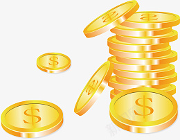 金币黄金金属ai免抠素材_新图网 https://ixintu.com 金币 黄金 金属 钱币