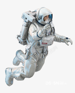 宇航员单个C4D素材