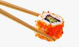 筷子夹着日本寿司png免抠素材_新图网 https://ixintu.com 单个寿司 日本寿司 sushi 寿司