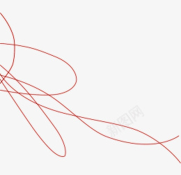 缠绕在一起的红线png免抠素材_新图网 https://ixintu.com 红色 细线 红绳 古风 中国风