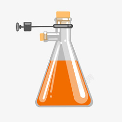 液体药品实验瓶子图案插图瓮高清图片