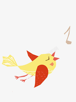 动物小鸟唱歌音乐素材