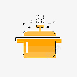 锅厨具厨房用品炖锅厨房厨具图标