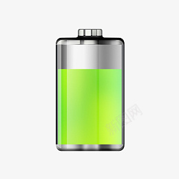 绿色电池图标设计图标