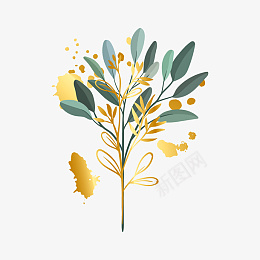 植物装饰素材png_新图网 https://ixintu.com 植物 绿色 装饰 贴图